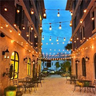 220Volt 10 Adet E27 Duylu 10 Metre Kablolu Set (10 Adet S14 Led Ampul Hediyeli)