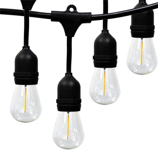 220Volt 5 Adet E27 Duylu 5 Metre Kablolu Set (5 Adet S14 Led Ampul Hediyeli)