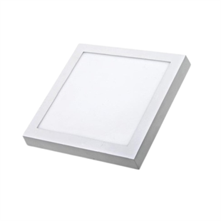 24Watt Sıva Üstü Kare Led Panel Armatür (Beyaz Işık)