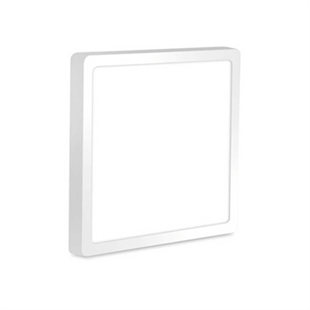 24Watt Sıva Üstü Kare Led Panel Armatür (Beyaz Işık)
