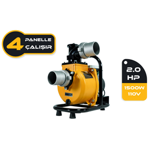 2HP / 1500Watt / 110 Volt DC Solar Yüzey Pompası