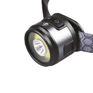 3 Watt + Cob Ledli USB Şarjlı Kafa Feneri
