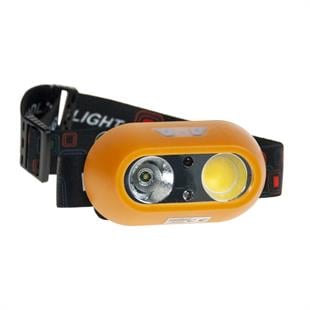 3 Watt + COB Ledli USB Şarjlı Sensörlü Kafa Feneri