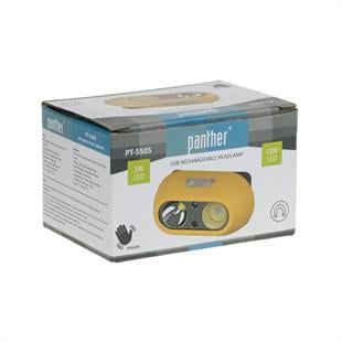 3 Watt + COB Ledli USB Şarjlı Sensörlü Kafa Feneri