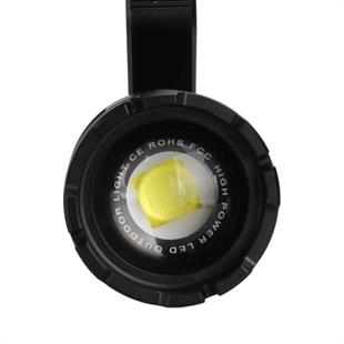 3 Watt Led + Cob Ledli USB + Solar Şarjlı El Feneri