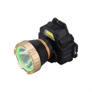 3 Watt OSL + 2 Watt COB Ledli Pilli Kafa Feneri