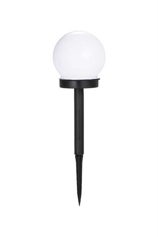 3 Watt Solar Kazıklı Glop Çim Armatürü (Beyaz Işık)