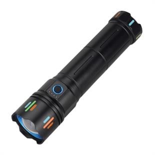 30 Watt Lazer Ledli Zoomlu USB Şarjlı Powerbank Özelllikli El Feneri