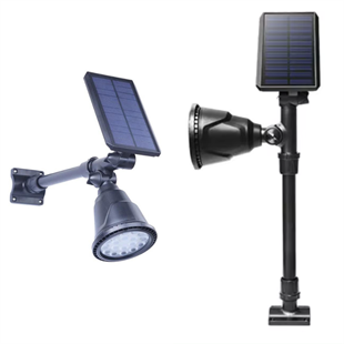 30Watt Fonksiyonel Solar Çim / Bahçe Aydınlatma Armatürü (Yeşil Işık)