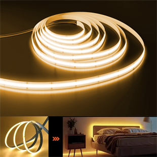 320 Ledli 12 Volt İç Mekan Cob Şerit Led (5 Metre Paket + Günışığı)