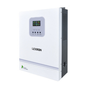 Lexron 3KVA 3KW 24V 80A MPPT Yüksek PV Voltajlı Tam Sinüs Akıllı İnverter
