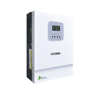 Lexron 3KVA 3KW 24V 80A MPPT Yüksek PV Voltajlı Tam Sinüs Akıllı İnverter