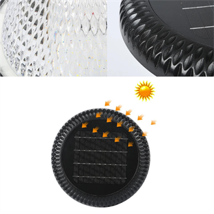 3X100Watt Güneş Enerjili Solar Bahçe Armatürü ( 300cm Direkli )