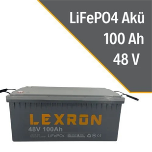 48 Volt-100Ah LifePo4 Lityum Akü
