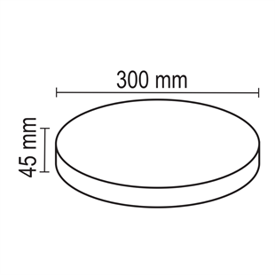 48Watt Yeni Nesil Sıva Üstü Led Panel Armatür (Günışığı)