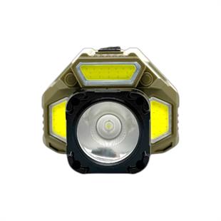 5 Watt + 3 COB Ledli USB Şarjlı Kafa Feneri