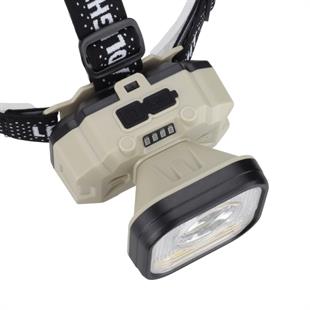 5 Watt + 3 Watt Filament Ledli USB Şarjlı Kafa Feneri