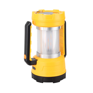 5 Watt Led + Alev Efekli Led USB + Solar Şarjlı El Feneri Projektör