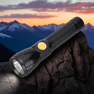 5 Watt Ledli USB Şarjlı El Feneri