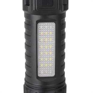 5 Watt TG Led + 2 SMD Led USB Şarjlı El Feneri