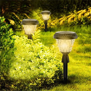 50 Watt Solar Dekoratif Çim Saplamalı Kazıklı Bahçe Armatürü