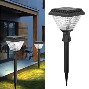 50 Watt Solar Dekoratif Çim Saplamalı Kazıklı Bahçe Armatürü