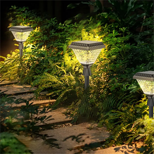 50 Watt Solar Dekoratif Çim Saplamalı Kazıklı Bahçe Armatürü