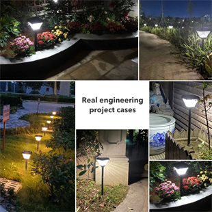 50 Watt Solar Dekoratif Çim Saplamalı Kazıklı Bahçe Armatürü