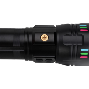 50 Watt Süper Lazer Ledli USB Şarjlı Zoomlu El Feneri