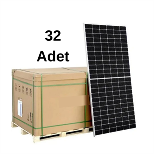 550 Watt MonoPerc 10BB Half-Cut Solar Güneş Enerji Paneli (32li Palet)