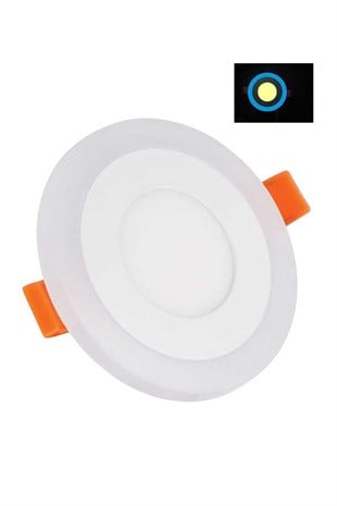 5Watt Mavi Işıklı Çift Renkli Led Panel Armatür