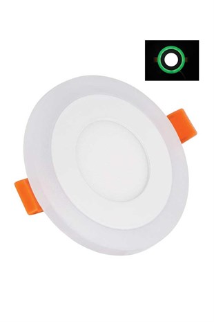 5Watt Yeşil Işıklı Çift Renkli Led Panel Armatür