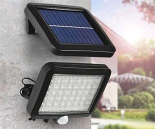 60 Watt Güneş Enerjili Solar Sokak Projektör Lambası