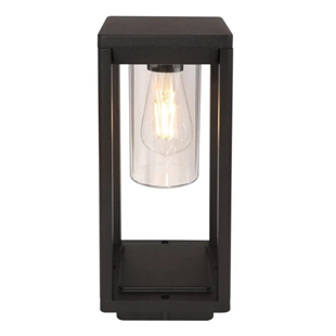 60 Watt Rustik Tasarımlı Solar Alüminyum Bollard Aydınlatma Armatürü