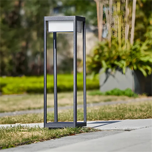 60 Watt Solar Alüminyum Bollard Aydınlatma Armatürü