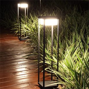 60 Watt Solar Alüminyum Bollard Aydınlatma Armatürü