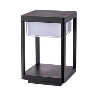 60 Watt Solar Alüminyum Bollard Aydınlatma Armatürü