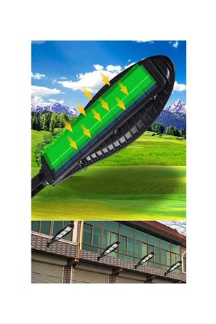 90Watt Güneş Enerjili Solar Sokak Armatürü