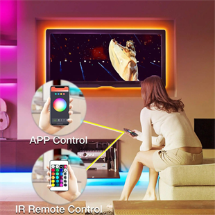 Bluetooth Özellikli IP67 Akıllı Peri Led (10 Metre + RGB)