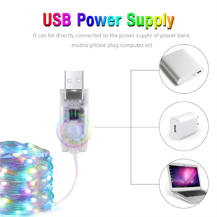 Bluetooth Özellikli IP67 Akıllı Peri Led (10 Metre + RGB)