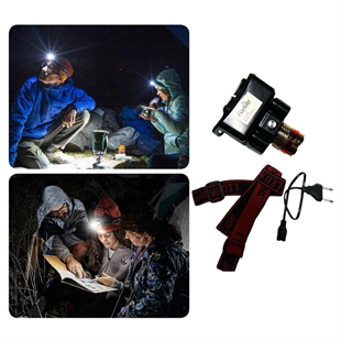 COB Ledli Solar Güneş Enerjili Kafa Feneri