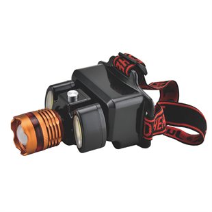 COB Ledli Solar Güneş Enerjili Kafa Feneri