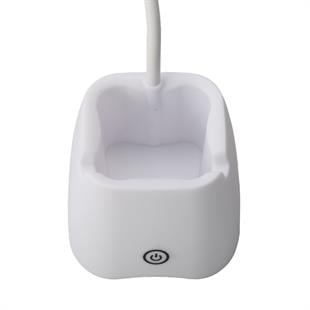 Dokunmatik 3 Kademe Işık Ayarlı USB Şarjlı Led Masa Lambası + Kalemlik