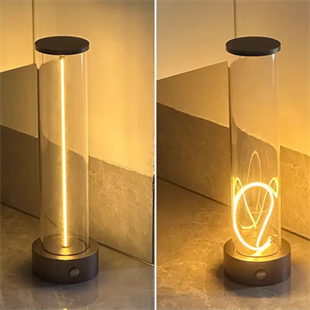 Dokunmatik Şarjlı Dekoratif Magnetik Led Masa Lambası