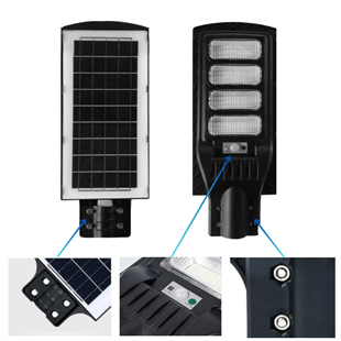 ND-400W-SA Solar Güneş Enerjili Sokak Yol Ve Bahçe Aydınlatma Armatürü
