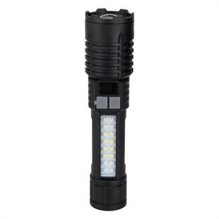 P50 Led + SMD Led USB Şarjlı El Feneri