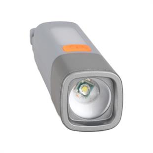 3 Watt XPE Led + SMD Led USB Şarjlı Zoomlu El Feneri