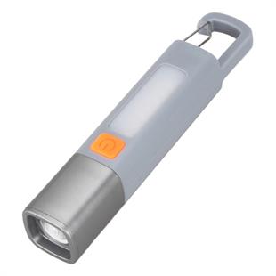 3 Watt XPE Led + SMD Led USB Şarjlı Zoomlu El Feneri