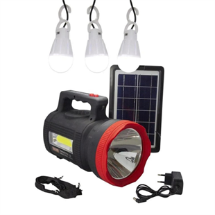 Solar Güneş Enerji Sistemli Radyolu Kamp Feneri