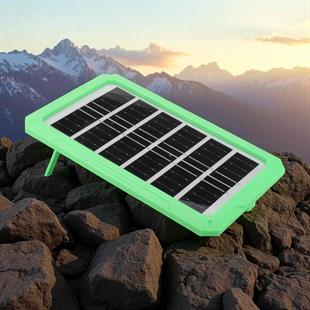 Solar Güneş Enerjili Şarjlı Kamp Seti ( 2 Ampullü )